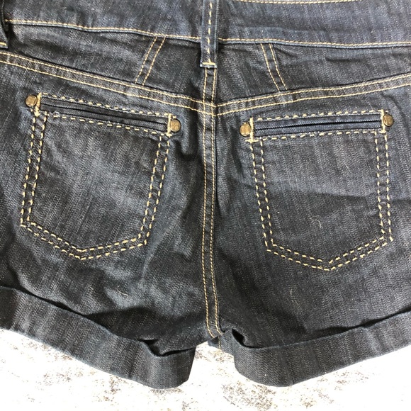BCBGMaxAzria Rolled Jean Shorts for Women - Picture 10 of 10